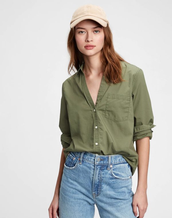 Levi's essential western denim shirt