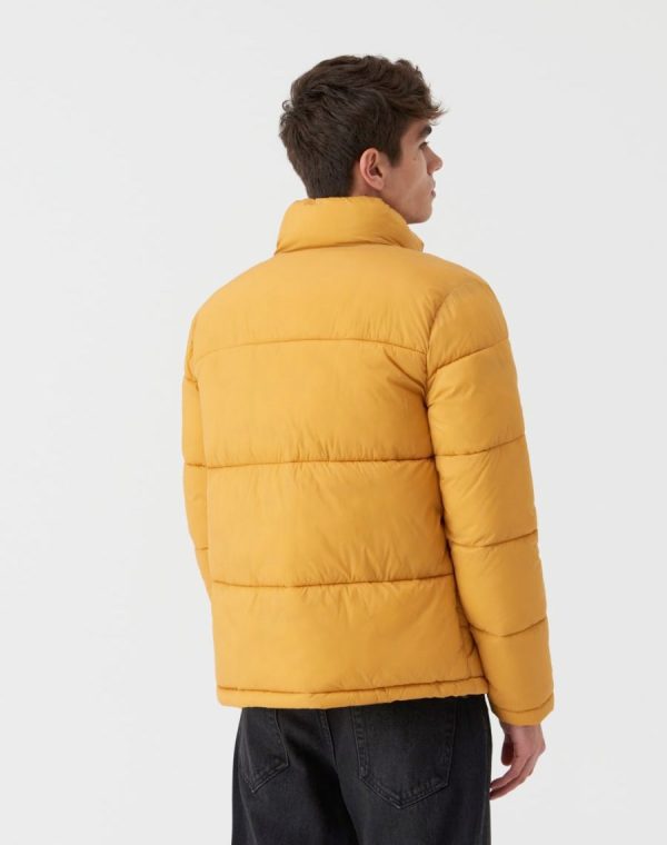 Second image of Quilted jacket with high collar