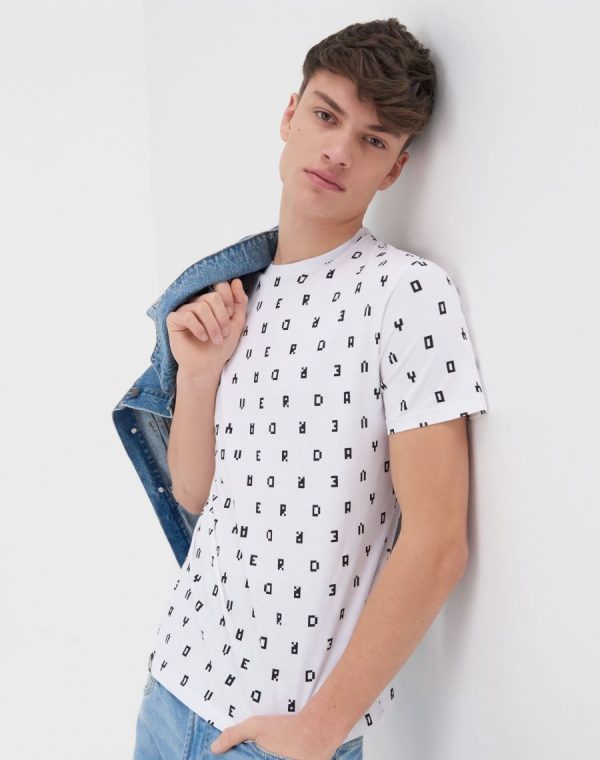 Polka dot short sleeve shirt